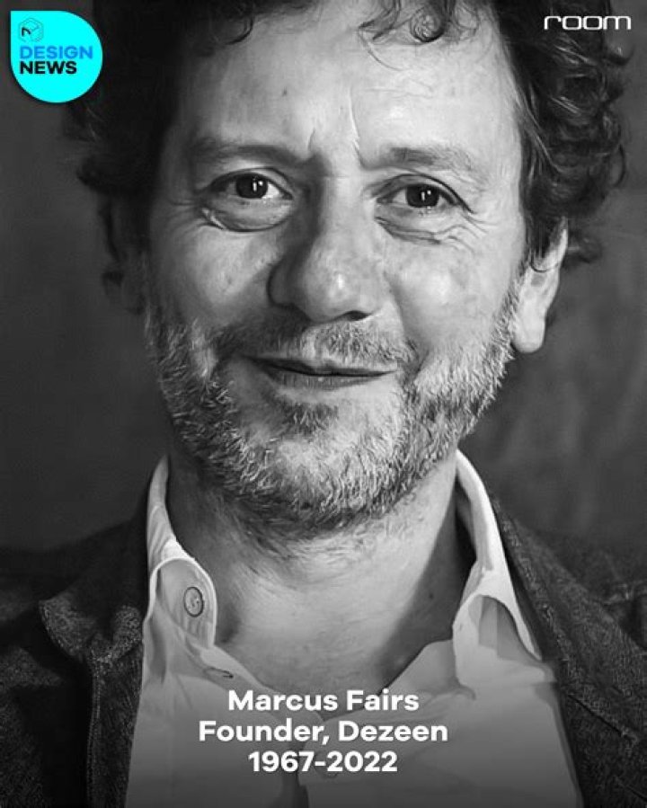 Death Of Dezeen Founder Marcus Fairs Prompts Wave Of Tributes