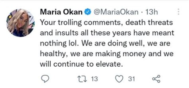 
Maria Okan speaks on alleged N2 million Olamide gave her to procure abortion 
