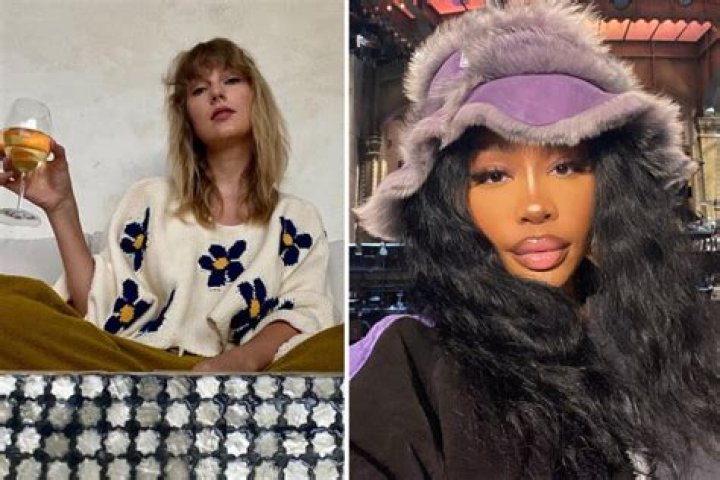 
SZA Squashes Rumored ‘Beef’ with Taylor Swift and Says She ‘Genuinely Loved’ Her ‘Midnights’ Album 