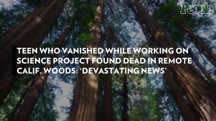 
Teen Who Vanished While Working on Science Project Found Dead in Remote Calif. Woods: ‘Devastating News’ 