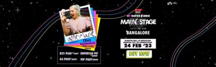 
UK’s breakthrough pop star, Anne-Marie and Nigerian Afropop superstar CKay say Namaskara from Vh1 Supersonic Mainstage Bengaluru 